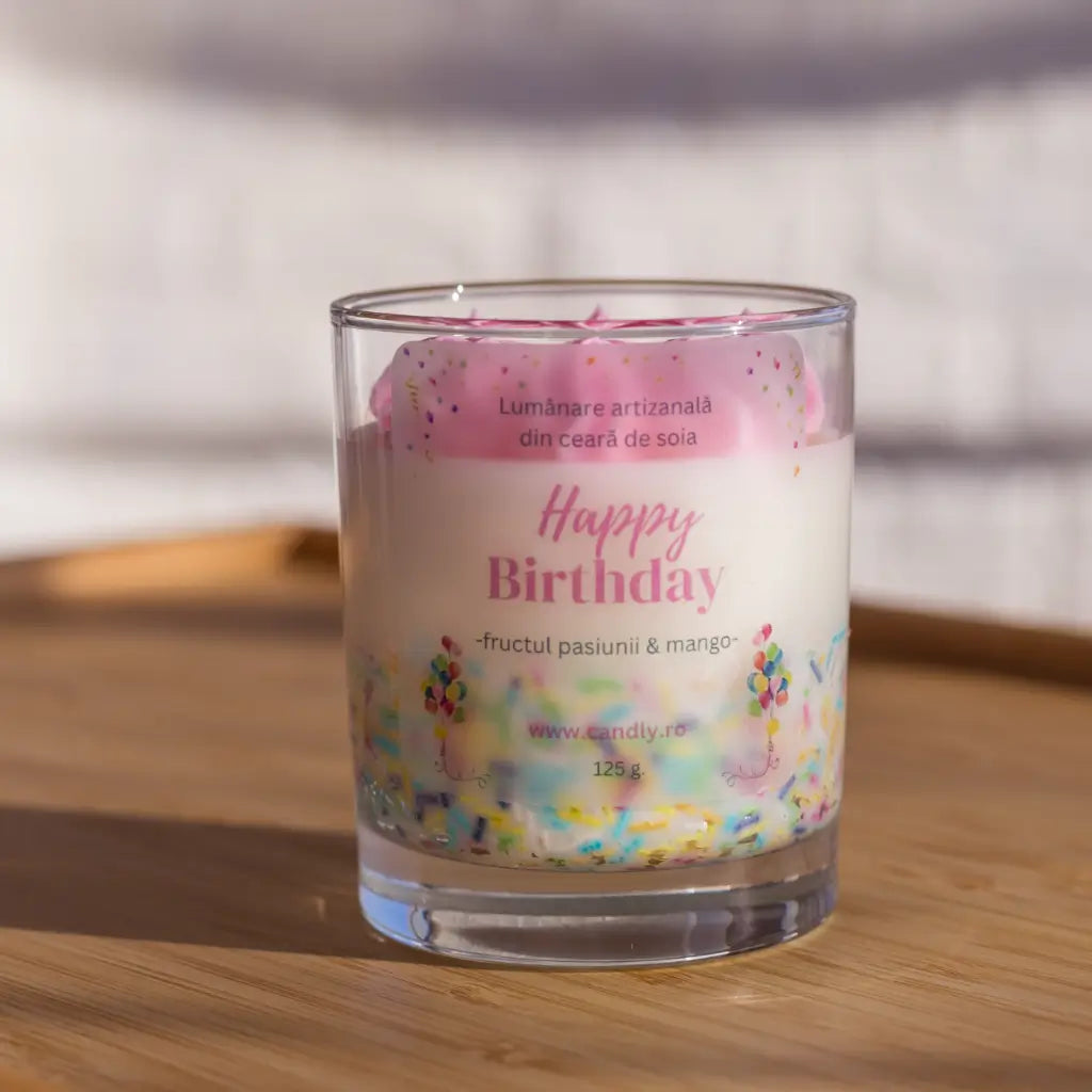 Lumanare birthaday cake