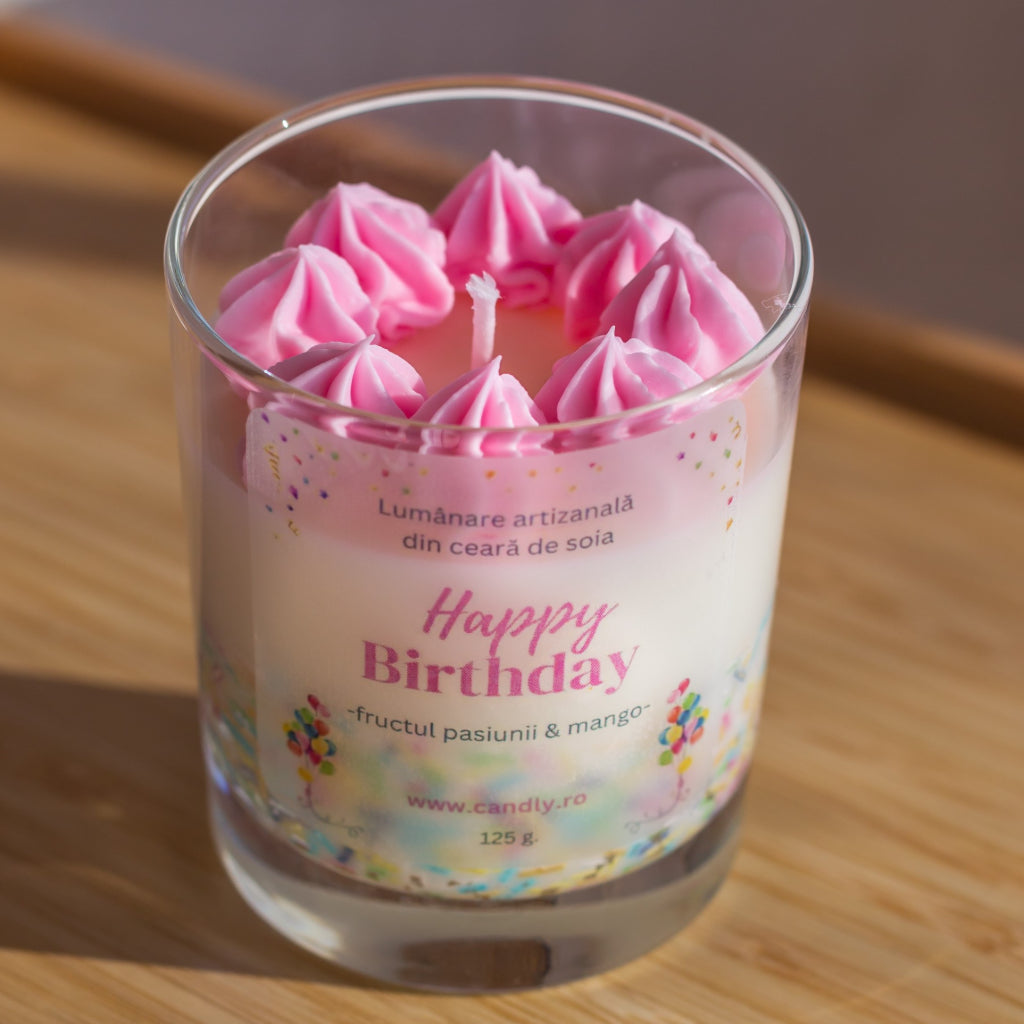 Lumanare birthaday cake