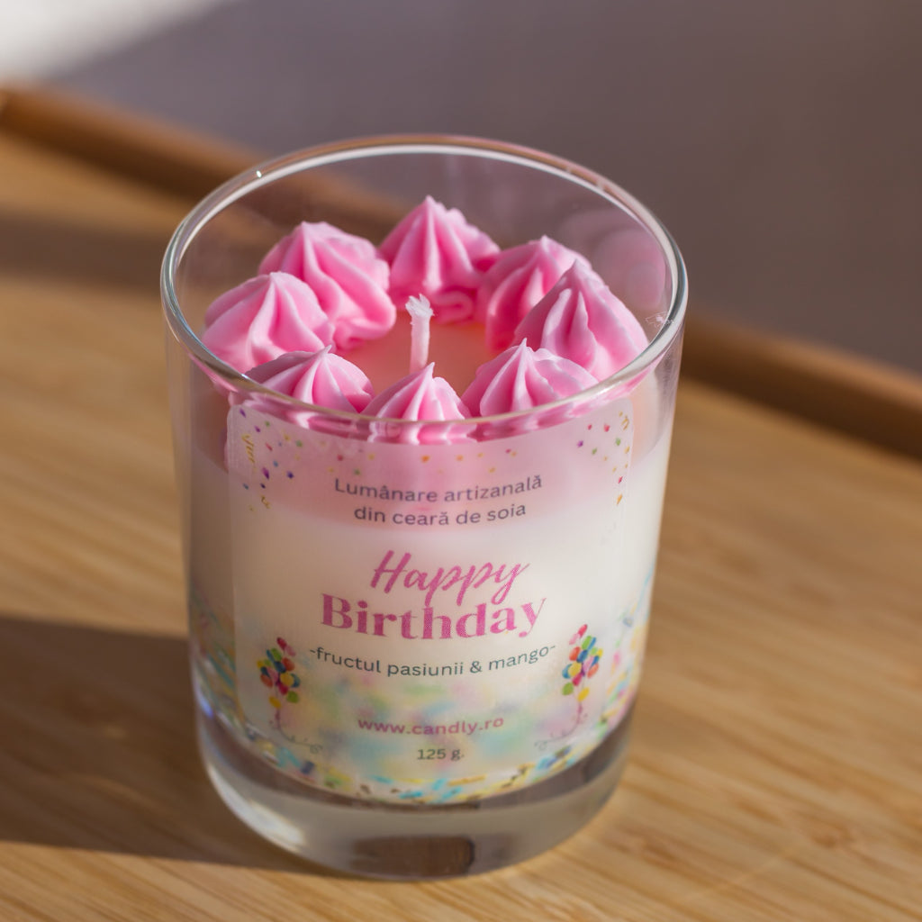 Lumanare birthaday cake