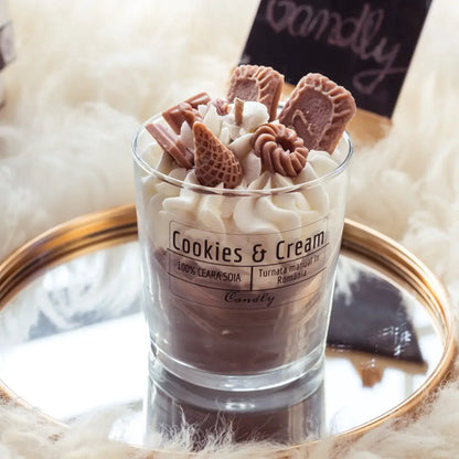 Cookies and Cream - Lumanare la pahar